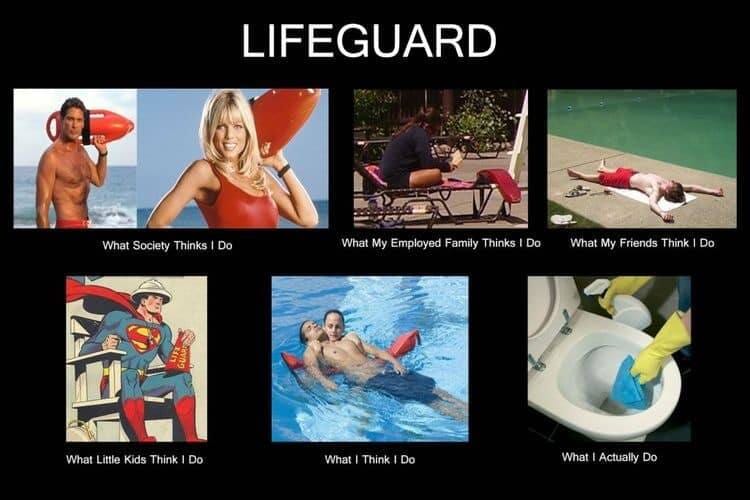 Lifeguard humor