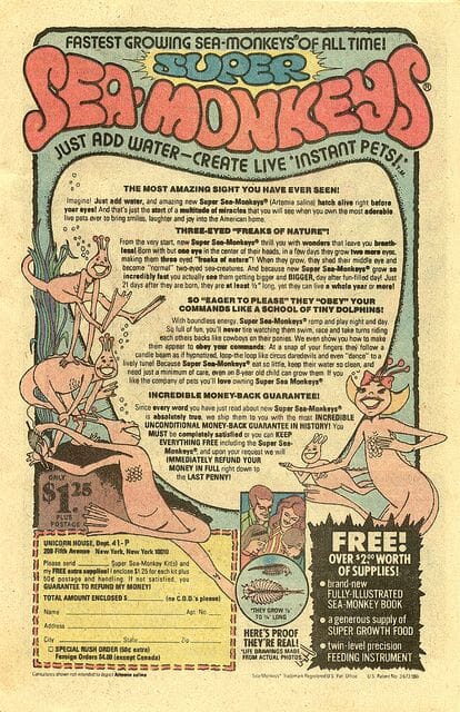 Super Sea Monkey, from 1978