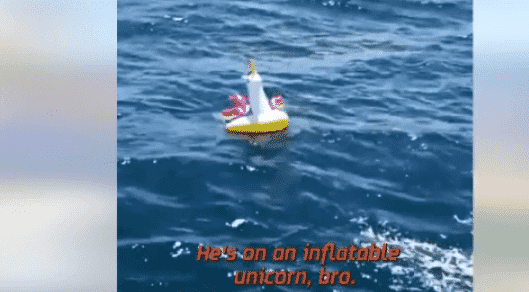 Unicorn fisherman