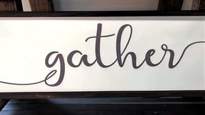 Gather sign.