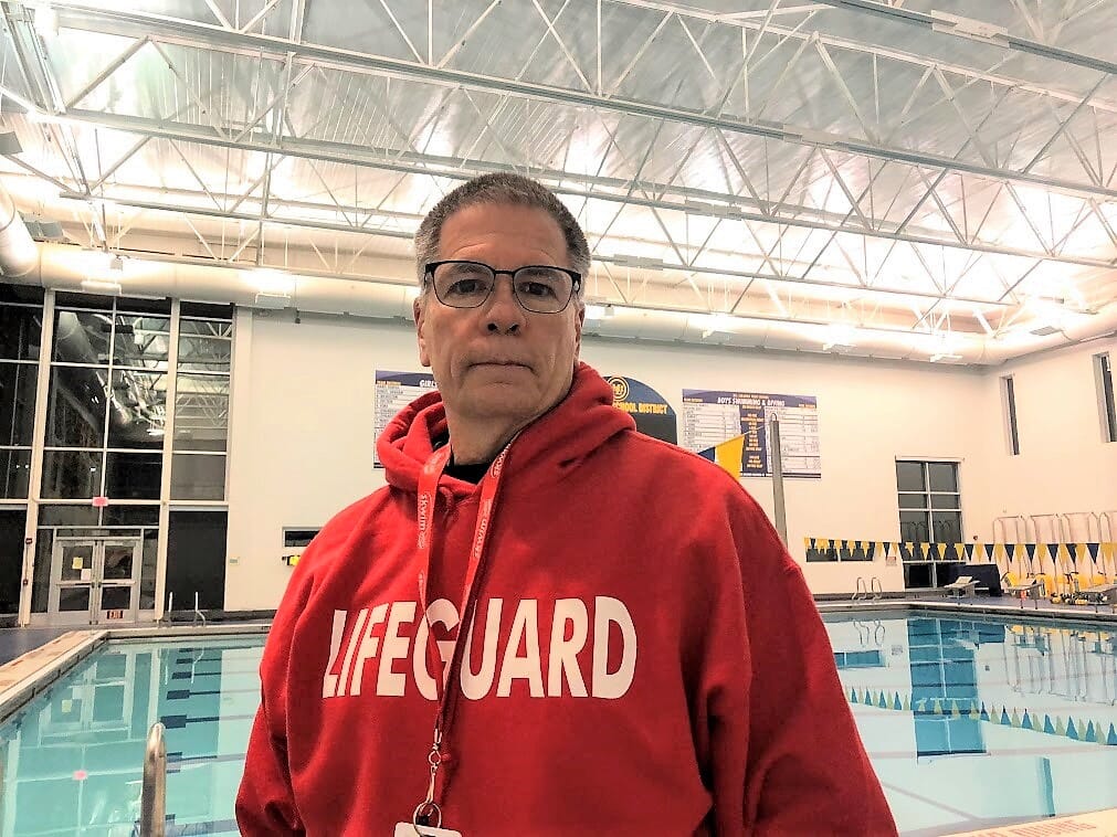 Lifeguard and coach, Mark Rauterkus